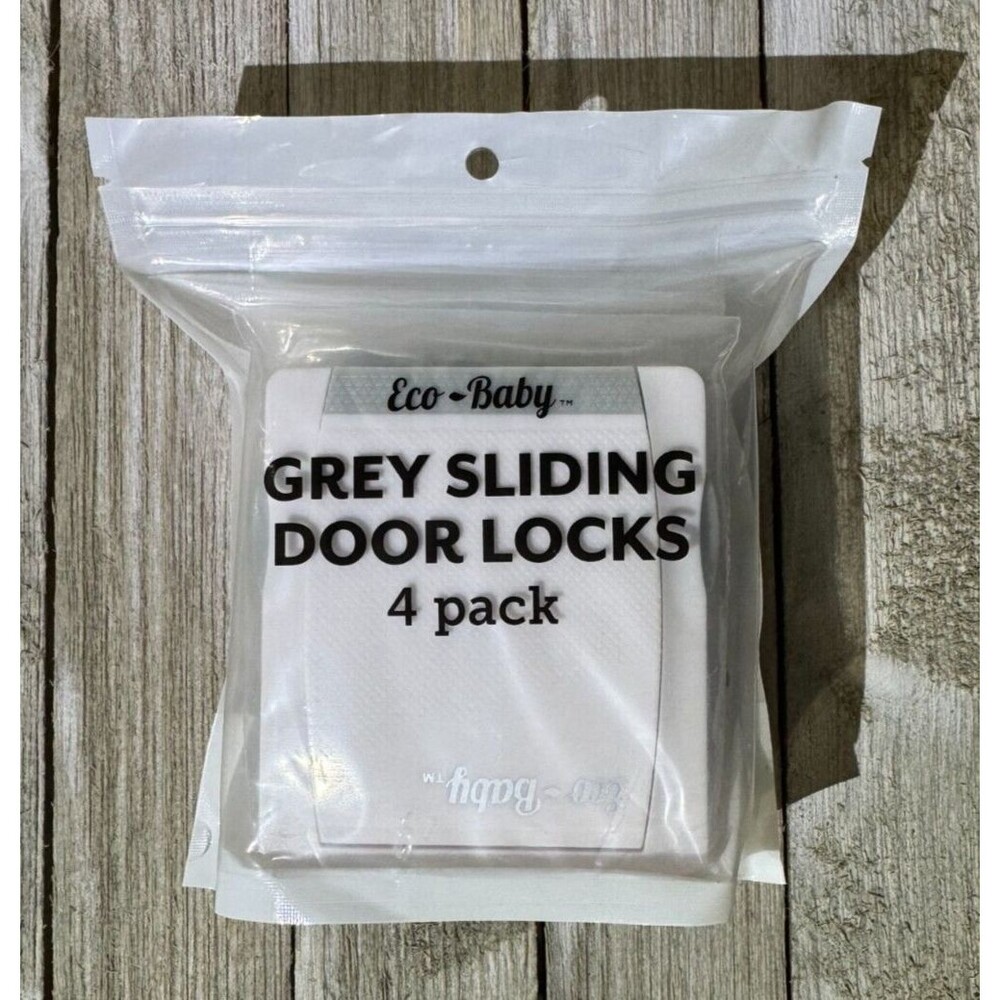 Sliding Door Lock 4 Pack‎ Child Proof Safety Window Locks for Glass Doors Sealed
